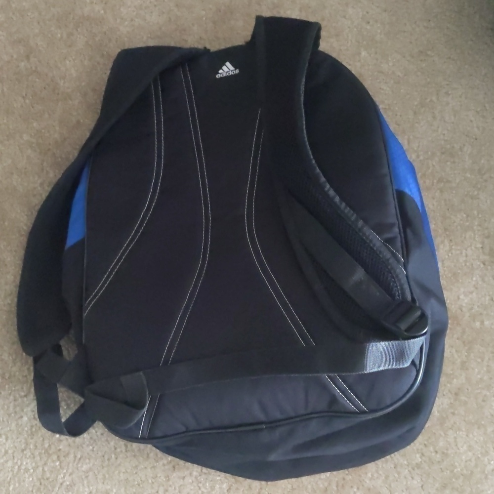 Adidas backpack blue and black - Picture 2 of 4